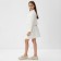 A set for a girl (jacket and skirt) Minaku: Partydress, white color, height 134 cm