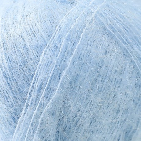 Yarn "Kid Royal 50" 62% moher, 38% polyamide 500m/50g (183 light blue)-2