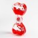 Gel watches, anti -stress, 13 x 7.5 cm, red