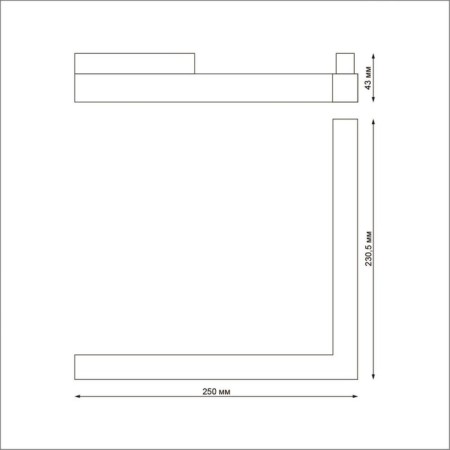 SHINO SHINO 1-Fs, 24W LED, 4000K, 1920LM, white color-1