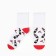 Socks "wine" p. 36-40 (23-25 ​​cm), white