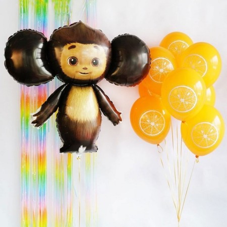 Foil ball 46 "Cheburashka", figure-2