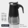 Coffee machine geyser Magistro Classic Black, 2 cups, 100 ml, black color