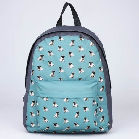 School textile “pugs”, with a pocket, the color is gray-1