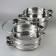 Altyn pattern, d = 26 cm, 3 sections, with a heat distribution layer, glass cover, induction