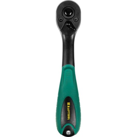 Rattle Kraftool "Expert" 27796-1/4, plastic coating, CR-V steel, 72 teeth, 1/4 "