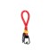 Elastic band for luggage fastening "Spider" Heyner, 60 cm, plastic hooks, set 2 pcs, red