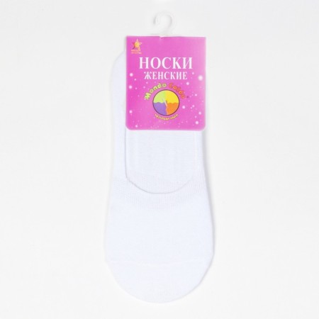 Women's socks, white color, size 36-40-2