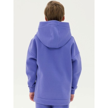Children's sweatshirt, height 152 cm, purple color-2