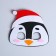 New Year's carnival mask "Penguin" felt, for the New Year