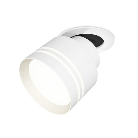 A set of a built -in rotary lamp with acrylic Ambrella Light, Techno, XM8101526, color white sand