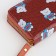 Children's wallet with lightning, brown color