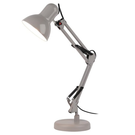 The desktop lamp N-214-E27-40W-GY E27 with the base of gray-1