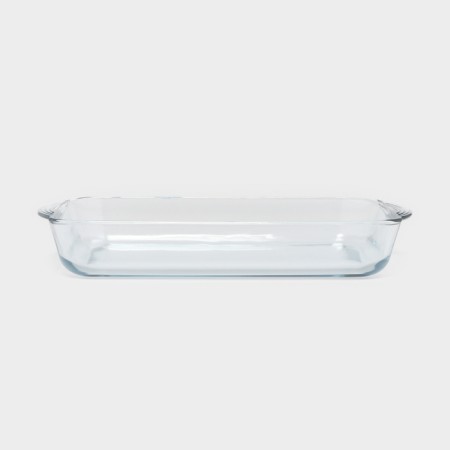 Form for baking and baking of heat -resistant glass, 3.85 liters, rectangular-3