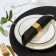 NOBLE napkin ring, 5 × 4 × 2.5 cm, gold color