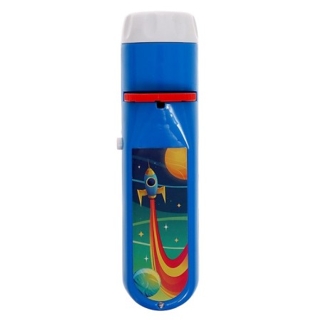 Projector-Founding "Flight into Cosmos", light, blue color-3
