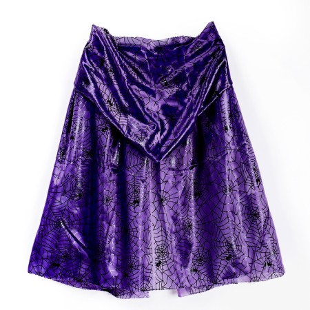 Carnival set "Beautiful Witcher", hat, cape, wig, purple color-5