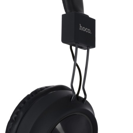 Hoco W25 headphones, wireless, invoices, BT5.0, 300 mAh, microphone, black-5