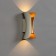 Facade lamp “Elegant”, FSD-035, 10 W, 3000K, 1 Ray, IP65, 220V, plast., White-gold. 10084