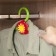 Plastic plastic clothing hanger with decoration "Flower", 41 cm