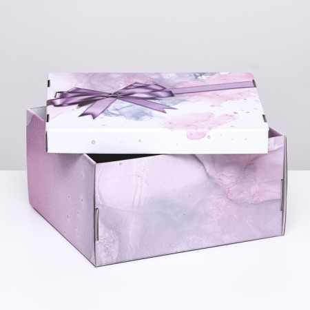 Bant folding box, purple 31.2 x 25.6 x 16.1 cm-3