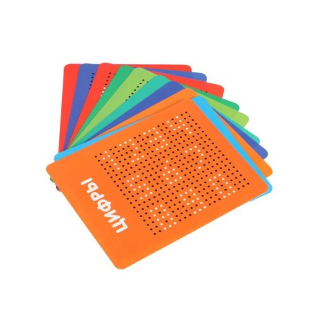 The training tablet "Magnetic drawing", 714 holes, the color is black-5