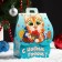 Gift box house "Cat and Corgi", 12 x 8.5 x 17.5 cm