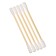 Cotton sticks, package 100 pcs, tip - spiral, cotton/bamboo (stick)