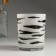 Safari-zibra candlestick 9.3x7.7 cm, 250 ml