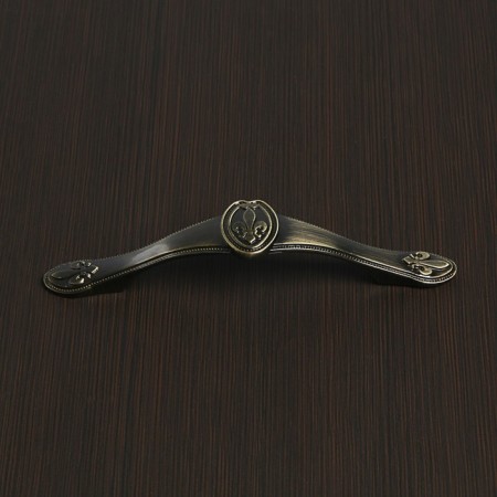 Tundra handle PC174, m/o 96 mm, bronze color-2