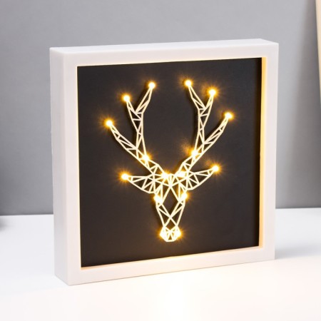 Nightnick "Deer" Led usb from 3haa batteries 24.5x24.5x3.5 cm Risalux