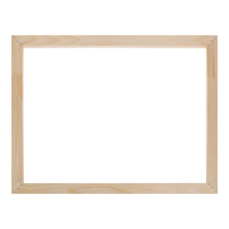 Piece for canvas Calligrata, 1.8 x 50 x 65 cm, frame width 36 mm, pine-1