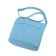 Female bag, artificial leather, blue 22x11x24 cm