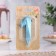 Candle in the Cake "Fine", number "1", blue metallic, 6.5 cm
