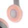 P47M headphones, wireless, full -size, BT, Microsd, microphone, AUX, with ears, white