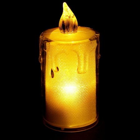 Candle LED "Inspiration" burns yellow-3