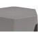 Stool Korner plastic, gray 36x42x46 cm