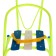 Doll sleds with a pusher, lemon color
