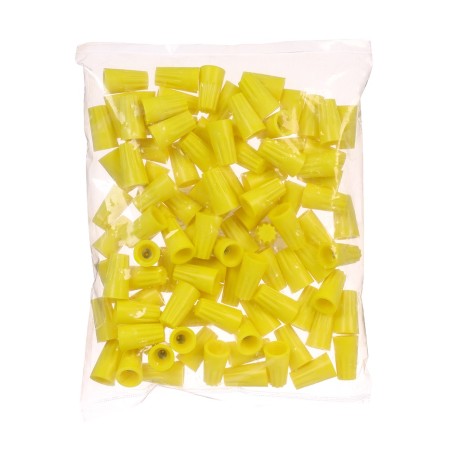 Connecting insulating clamp for SIZ-4 wires, 3.5-11.0 mm, yellow, set 100 pcs-1
