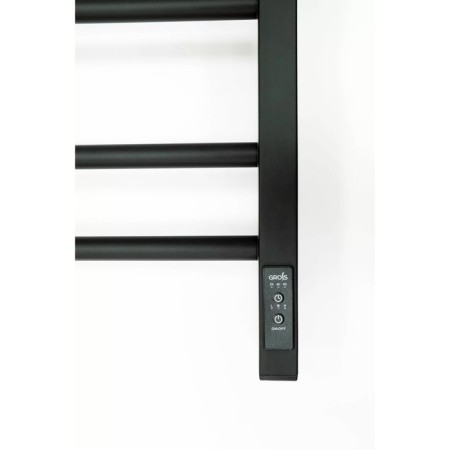 Electric towel Grois Nex GR-111, 500x600 mm, 6 crossbars, lower, black-4
