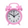 Clock - desktop an alarm clock, discrete move, 12 x 8.5 cm, aa