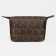 Lightning cosmetic bag, brown color