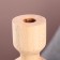 Candlestick, model No. 14, 7 x 17 cm, beech