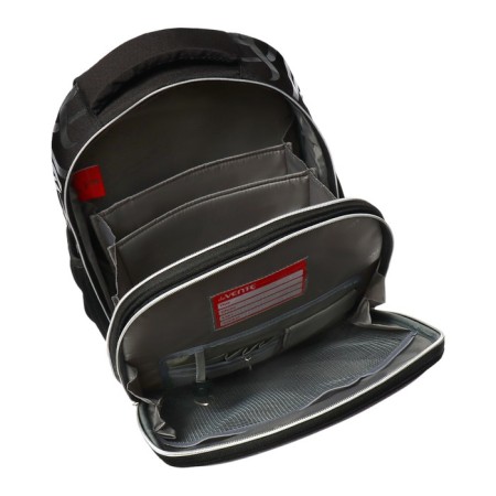 Frame backpack 38 x 29 x 17, Devente Choice Lite 17l, Stay Real Black/Purple 7033426-6