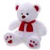Soft toy "Bear Kelvin" White, 70 cm