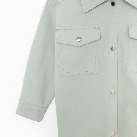 Рубашка джинсовая детская KAFTAN размер 28 (86-92 см)-6