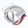 Prize medal 194 diam 3.5 cm. 2 place, tricolor. Color ser. Without a tape
