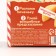 Cookies with a prediction in a box with a delicious gift handle, 3 pcs