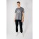 Male T -shirt, size 48, gray color