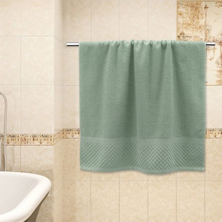 Tainted towel "Grant", 450 g, size 50x80 cm, mint color-2